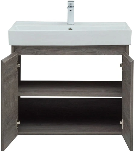 Тумба под раковину Aquanet Nova Lite 75 дуб рошелье (2 дверцы) 00298851 Тумба под раковину Aquanet Nova Lite 75 дуб рошелье (2 дверцы) 00298851