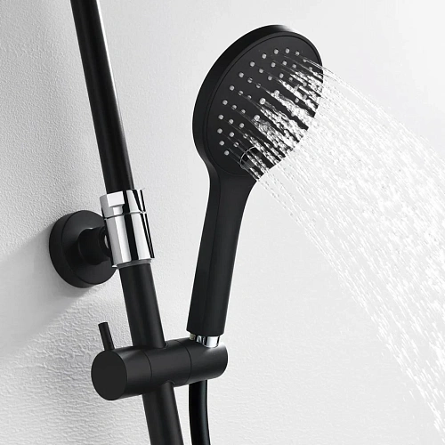 Душевая система WasserKRAFT A17401 черный Душевая система WasserKRAFT A17401 черный