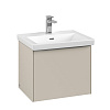 Картинка анонса товара «тумба под раковину villeroy &amp; boch subway 3.0 cashmere grey / cashmere grey c57900vn»