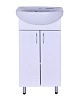 Тумба с раковиной Orange Лайт LA-45TUW+RA напольная белый