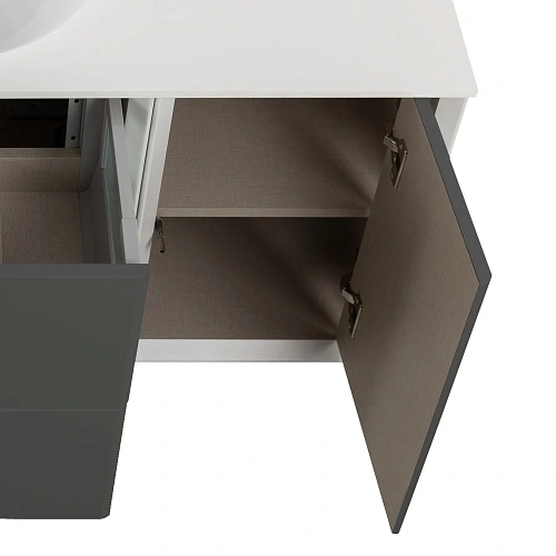 Шкаф CEZARES BELLAGIO 55303 Grigio nuvola 300x200 подвесной Шкаф CEZARES BELLAGIO 55303 Grigio nuvola 300x200 подвесной