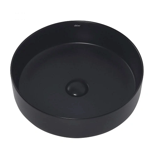 Раковина ABBER Bequem AC2109MB накладная, черная матовая Раковина ABBER Bequem AC2109MB накладная, черная матовая