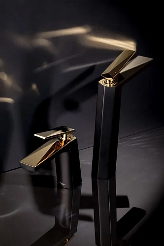 Смеситель для раковины Boheme Venturo золото 382 Смеситель для раковины Boheme Venturo золото 382