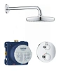 Душевая система GROHE Grohtherm встраиваемая, термостатическая, хром (34726000)