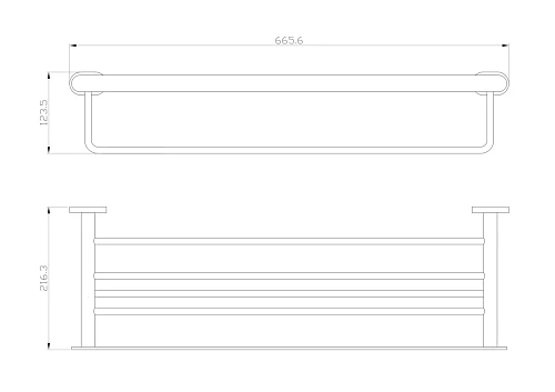 Полотенцедержатель Wonzon & Woghand глянцевое золото (WW-8481-LG) Полотенцедержатель Wonzon & Woghand глянцевое золото (WW-8481-LG)