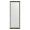 Зеркало в багетной раме Evoform Exclusive Floor BY 6105 78 x 198 см, старое дерево с плетением
