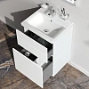 Тумба под раковину AM.PM Gem M90FSX0502WG напольная, 50 см push-to-open, белый, Тумба под раковину AM.PM Gem M90FSX0502WG напольная, 50 см push-to-open, белый,
