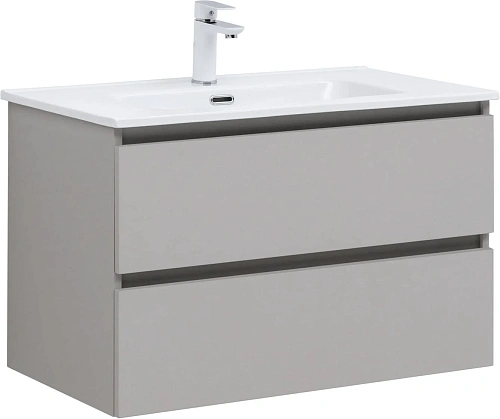 Тумба с раковиной Aquanet Вега 2.0 80 00344774 бежевый Тумба с раковиной Aquanet Вега 2.0 80 00344774 бежевый