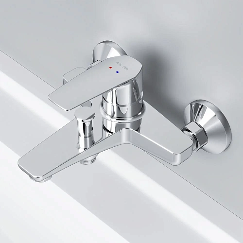 Смеситель для ванны AM.PM Gem F90A10000, хром Смеситель для ванны AM.PM Gem F90A10000, хром