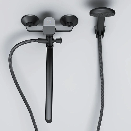 Смеситель для ванны AM.PM Gem F90A90122 черный Смеситель для ванны AM.PM Gem F90A90122 черный