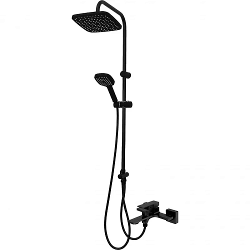 Душевая система Orange Lutz M04-944b с изливом, черный Душевая система Orange Lutz M04-944b с изливом, черный