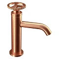 Смеситель для раковины Remer Chrono CH12RP, медь брашированная Смеситель для раковины Remer Chrono CH12RP, медь брашированная