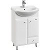 Картинка анонса товара «тумба под раковину aquaton джимми 57 белый 1a250301dj010»