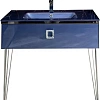 Тумба под раковину Boheme Lucido 80 см Насыщенный Синий 770-080-BL Тумба под раковину Boheme Lucido 80 см Насыщенный Синий 770-080-BL