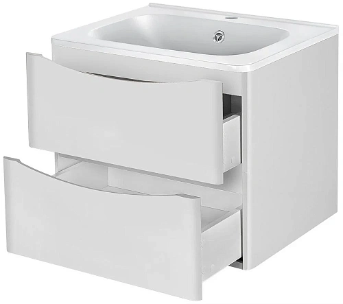 Тумба под раковину Vincea Paola 60 G.White VMC-2P600GW Тумба под раковину Vincea Paola 60 G.White VMC-2P600GW