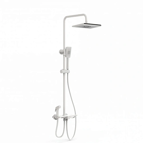 Душевая система Wonzon & Woghand с термостатом, белый матовый (WW-B3310-MW) Душевая система Wonzon & Woghand с термостатом, белый матовый (WW-B3310-MW)