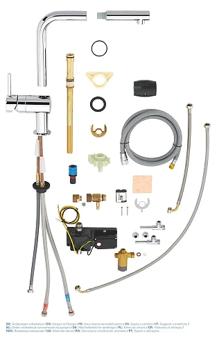 Смеситель для кухни GROHE Minta Touch, хром (31360001) Смеситель для кухни GROHE Minta Touch, хром (31360001)