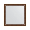 Зеркало в багетной раме Evoform Definite BY 1029 76 x 76 см, орех Зеркало в багетной раме Evoform Definite BY 1029 76 x 76 см, орех