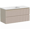 Картинка анонса товара «тумба под раковину sancos snob r snr100lce beige soft»