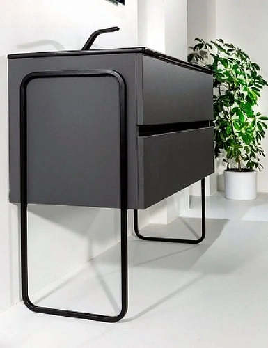 Тумба под раковину Armadi Art Vallessi 837-120-A mat 120x46cm АНТРАЦИТ мат Тумба под раковину Armadi Art Vallessi 837-120-A mat 120x46cm АНТРАЦИТ мат