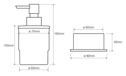 Дозатор жидкого мыла Bemeta OMEGA 138109161 Дозатор жидкого мыла Bemeta OMEGA 138109161