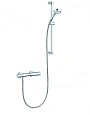 Душевая система Kludi Logo Duo Shower 6857605-00 с термостатом, штанга 60 см Душевая система Kludi Logo Duo Shower 6857605-00 с термостатом, штанга 60 см
