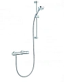Душевая система Kludi Logo Duo Shower 6857605-00 с термостатом, штанга 60 см Душевая система Kludi Logo Duo Shower 6857605-00 с термостатом, штанга 60 см