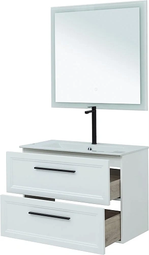 Комплект мебели STWORKI Эстерсунд 90 белая матовая 440891 Комплект мебели STWORKI Эстерсунд 90 белая матовая 440891