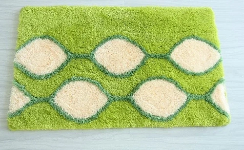 Коврик Iddis Curved Lines Green 80x50 402A580I12 Коврик Iddis Curved Lines Green 80x50 402A580I12