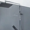 Душевая перегородка CEZARES LIBERTA-L-1-100-GR-Cr 100см стекло тонированное (графит), профиль хром Душевая перегородка CEZARES LIBERTA-L-1-100-GR-Cr 100см стекло тонированное (графит), профиль хром