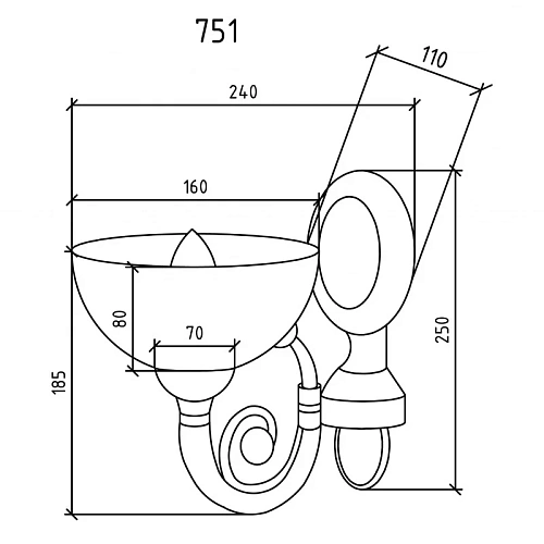 Светильник Boheme бронза 751 Светильник Boheme бронза 751