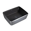 Раковина GROSSMAN Color GR-3016SBR (480x370x130) серебро черная внутри Раковина GROSSMAN Color GR-3016SBR (480x370x130) серебро черная внутри