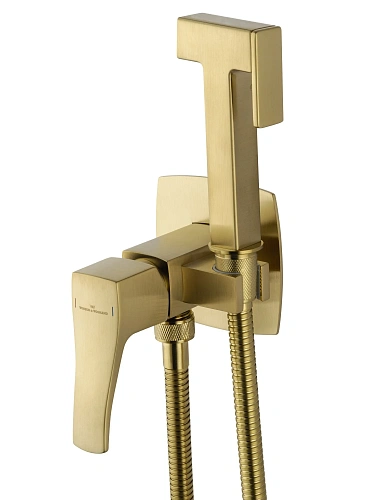 Гигиенический душ Wonzon & Woghand FLEX брашированное золото (WW-88829072-BG) Гигиенический душ Wonzon & Woghand FLEX брашированное золото (WW-88829072-BG)