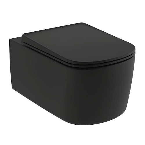 Унитаз подвесной Kludi RESA S 27WCW0139 керамический без сиденья Унитаз подвесной Kludi RESA S 27WCW0139 керамический без сиденья