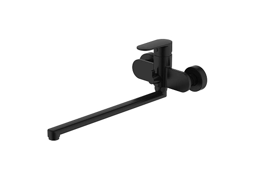 Смеситель для ванны Aquatek НИКА AQ1842MB черный матовый Смеситель для ванны Aquatek НИКА AQ1842MB черный матовый