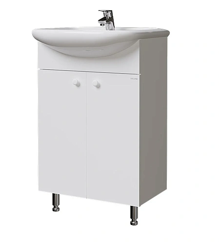 Тумба под раковину GROSSMAN КРИТ-ЭКО 50 см разборная (ум.Уют-50/Рива-50) напольная 105005 Тумба под раковину GROSSMAN КРИТ-ЭКО 50 см разборная (ум.Уют-50/Рива-50) напольная 105005