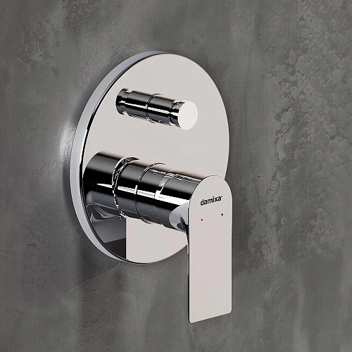 Смеситель для ванны Damixa Apollo 477100000 встраиваемый хром Смеситель для ванны Damixa Apollo 477100000 встраиваемый хром