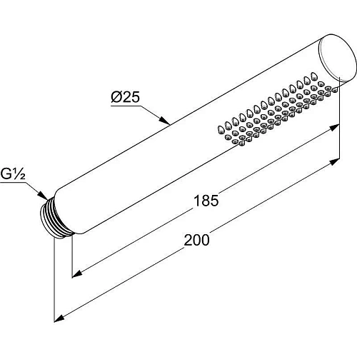 Душевая система Kludi BOZZ 387363976 черный матовый Душевая система Kludi BOZZ 387363976 черный матовый