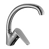 Картинка анонса товара «смеситель для кухни decoroom dr69021 с высоким повортным изливом»