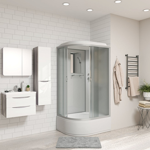 Душевая кабина Niagara Classic NG-2310-14R (1200х800х2150) высокий поддон (40см) стекло матовое тонированное 23101424R Душевая кабина Niagara Classic NG-2310-14R (1200х800х2150) высокий поддон (40см) стекло матовое тонированное 23101424R