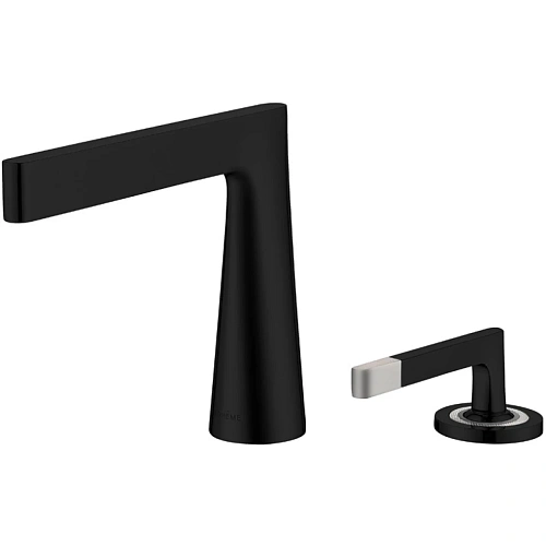 Смеситель для раковины Boheme Duo 161-B BLACK Смеситель для раковины Boheme Duo 161-B BLACK