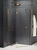 Душевой уголок NEW TRENDY AVEXA COPPER BRUSHED L 100x80x200 EXK-3827 брашированная медь