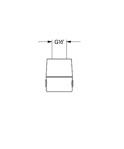 Переходник-защелка для GROHE Relexa (28634XX0) Переходник-защелка для GROHE Relexa (28634XX0)