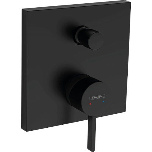 Смеситель для ванны Hansgrohe Finoris скрытого монтажа 76415670, матовый черный Смеситель для ванны Hansgrohe Finoris скрытого монтажа 76415670, матовый черный