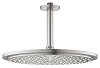 Верхний душ GROHE Rainshower Cosmopolitan 310 с потолочным душевым кронштейном, суперсталь (26067DC0