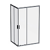 Картинка анонса товара «душевой уголок am.pm gem w90g-403-120290-bt 120x90 черный матовый, стекло прозрачное»