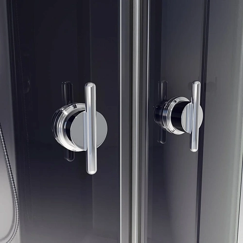 Душевая кабина Niagara NG-7510-14L BLACK (1200х800х2150) высокий поддон (40см) стекло мозаика 7510L Душевая кабина Niagara NG-7510-14L BLACK (1200х800х2150) высокий поддон (40см) стекло мозаика 7510L