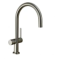 Смеситель для кухни Hansgrohe 220, с запорным вентилем, 1jet 72805800, под сталь Смеситель для кухни Hansgrohe 220, с запорным вентилем, 1jet 72805800, под сталь