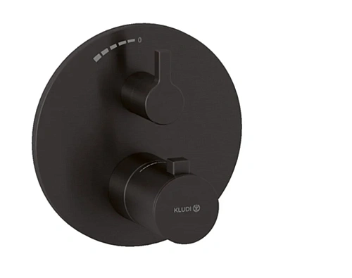 Смеситель для душа Kludi NOVA FONTE 20885N215 встраиваемый с термостатом для SLIM.BOXX 88022 оружейная сталь Смеситель для душа Kludi NOVA FONTE 20885N215 встраиваемый с термостатом для SLIM.BOXX 88022 оружейная сталь