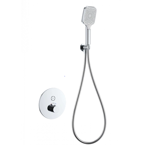 Смеситель для душа Wonzon & Woghand с термостатом, встраиваемый, хром (WW-D1017-A-CR) Смеситель для душа Wonzon & Woghand с термостатом, встраиваемый, хром (WW-D1017-A-CR)
